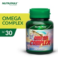 Nutrimax Omega Complex Omega 3 6 9 Plus Vitamin E Minyak Ikan Fish Oil Kolesterol Darah Tinggi