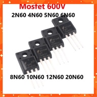 Mosfet 2N60 4N60 5N60 6N60 8N60 10N60 12N60 20N60 600V good quality plastic back 2A, 4A, 5A, 6A, 8A,