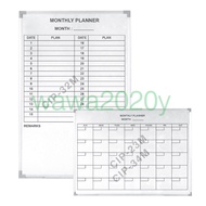 Planning Board Monthly Planner / In-out Planner/Monthly Planner /