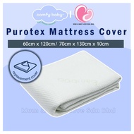 Comfy Baby Purotex Mattress Cover 60 x 120 x 10cm / 70 x 130 x 10cm, Bedsheet Replacement