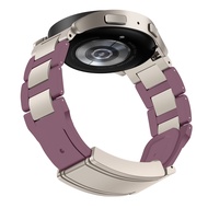 Dây Đeo Đồng Hồ Bằng Cao Su Từ Tính Huawei Xiaomi Honor GS3 Watch4Pro GT4 Phụ Kiện Thiết Bị Thông Mi