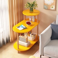 Household Simple Bedside Bedside Table Small Cabinet Simple Modern Shelf Solid Wood Ultra-Narrow Bed