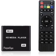 HDMI Media Player, 4K Ultra HD Digital Media Player, Supports USB Drive, SD Card, 4K@30Hz Output,H.2
