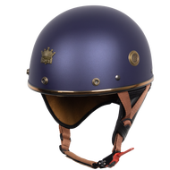 Mũ Royal M379 nửa đầu cao cấp màu vàng cam bóng – Lót trong êm ái đội thoải mái cả ngày