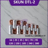 (GP) Skun DTL-2 Bimetal 16 25 35 50 70 95 120 150 185 240 300 mm AL-CU Scun Kabel Aluminium Tembaga 