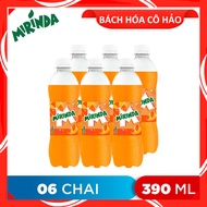 LỐC 6 CHAI NƯỚC NGỌT CAM MIRINDA 390ML