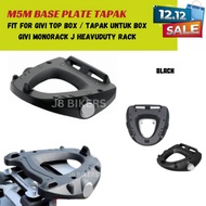 M5m Base Plate fit for givi top box/tapak for box givi MONORACK J HEAVUDUTY RACK