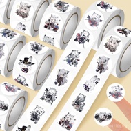 500pcs Arknights Same Style Peripheral Cartoon Roll Stickers Handheld Account Mobile Decoration