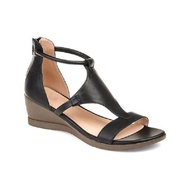 Sandals Women Gladiator Wedge Sandals Ankle Buckle Hollow Out Back Zip Casual Shoes women