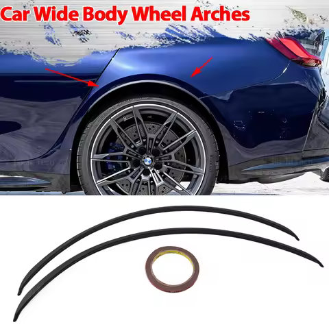 2pcs Fender Body Kit Wheel Arches Protector Cover Mudguard for BMW F85 G05 G18 F25 G01 G08 E39 E60 E