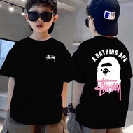 【220G 100%Cotton】 NELLY Cool Kids T Shirt For Boys 3yrs-14yrs Baju Budak Lelaki Full Cotton Super Fa