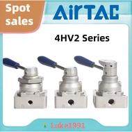 AirTac Hand Board Valve Hand Rotating Valve Cylinder Reversing Valve 4HV210-08 4HV230-08 4HV310-10-L