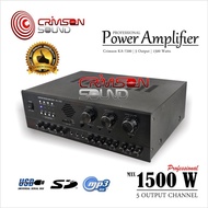 POWER AMPLIFIER 1500 Watt CRIMSON KA-7200