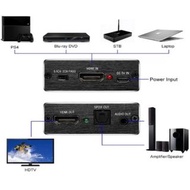 非全新&gt;&gt;&gt;HDMI音頻分離器 如圖實拍 纖音源 音源分離 影音分離 音頻 SPDIF 5.1光纖 4K解析度 7.1聲道 4K高清HDMI音頻分離器 機頂盒PS4遊戲機XBOX接電腦顯示器外接音響 黑色NT.100光纖音源 HDMI音頻分離器音源分離 影音分離 音訊提取器 SPDIF 5.1聲道 4K 立體聲 影像聲音分離 單盒無任何配件