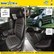 Superstar Cushion Nissan Grand Livina X Gear 2012 Nappa Leather Seat Cover