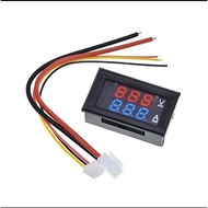 Digital Ampere Meter DC 0 - 100V 10A 0.28" Dual Display Voltampere