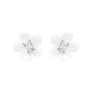 [With Box] HEFANG HEFANG Freesia Earrings Earrings Premium Light Luxury Earrings Birthday Gift