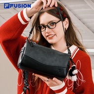 FILA FUSION FILA FUSION CLASSICS CNY bags  Unisex Crossbody Bag (Black / Ash / White)
