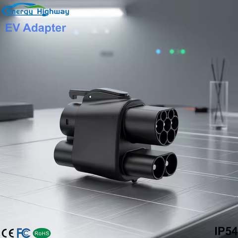Adapter Energy Highway CCS2 to CCS1 & Type2 to Type1 (2 in 1) 400A EV Fast Charger Compatible With B