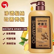 生薑洗髮水 洗頭水 趕走頭皮寒氣 驅寒 防脫/增髮/去屑/止癢/控油 生薑黑芝麻二合一