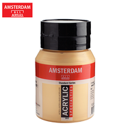 Amsterdam สีอะครีลิค LIGHT GOLD 500ml. (AAC 500ML LIGHT GOLD) 1 กระปุก