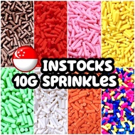 Fonfleurs 🇸🇬 10g Fake Food Chocolate Rice Candy Candies Sweet Imitation Sprinkles Slime Nail Art Cra