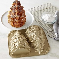 美國Nordic Ware 3D圣誕樹蛋糕烤盤 傳家寶系列