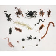 Rubber Animal Toys - Fake Animal Toys Rat/Worm/Snake Prank Toys