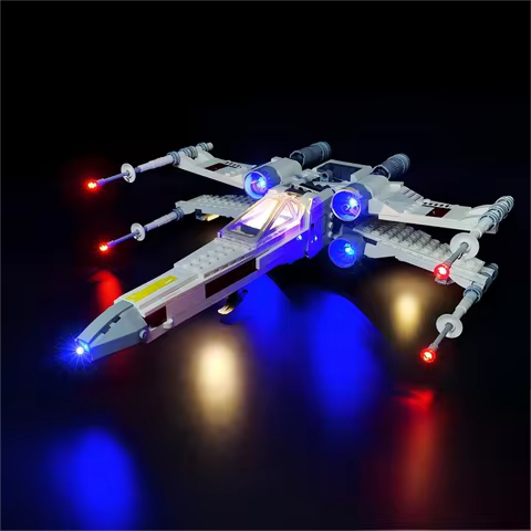 LYBMTWF LED Lighting Kit Compatible with Lego 75301 Luke Skywalker X-wing Fighter Model (NOT Include