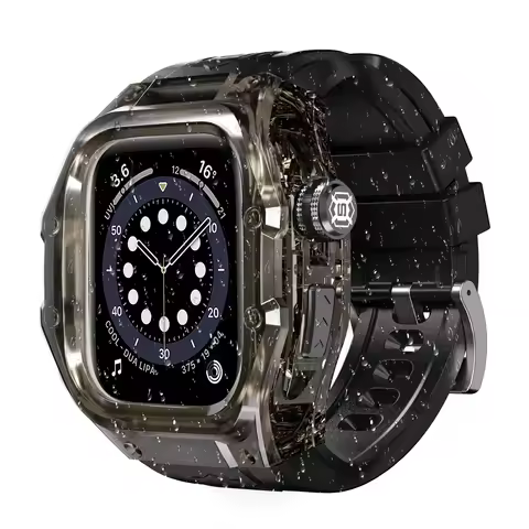 ShellBox IP68 Waterproof Sport Watch Case for Apple Watch Series 10 For iWatch 46 mm S10 Silicone St