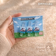 Genuine Minecraft Axolotl plastic clip