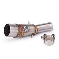 For HONDA Forza350 Forza 350 2021-2024 Motorcycle Exhaust Modify Stainless Middle Link Pipe 51mm Int