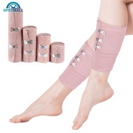 OPENMALL 1Roll Medical Skin Color Elastic Compression Bandage First Aid Hemostatic Fixed Binding Str