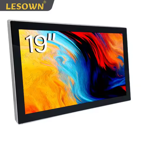 LESOWN Industrial Capacitive Touch Monitor 19 inch 1440x900 HDMI VGA Interface 18.5 inch Full HD DC1