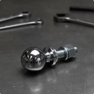 [szlztmy2mg] Chrome-Finished Tow Ball | Hot-formed Steel, Tow Hitch Ball, Heavy-Duty, for
