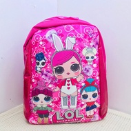 Disney Lol Print Kids Backpack R27 Size 16
