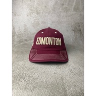 Edmonton spell maroon Wright n Ditson hat