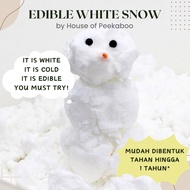 Edible white fake children's toy snowSnow artificial snow white snow instant snow toy children's sno