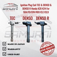 Honda K20 K24 Original TEC & DENSO & DENSO R Japan Ignition Plug Coil Halfcut For SDA/FD/CRV/RB1/CL7