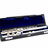 MURAMATSU Flute EX III CCE FLute Professional FLUTE C Key Silver Plated FLute 16 Holes Closed BU.U