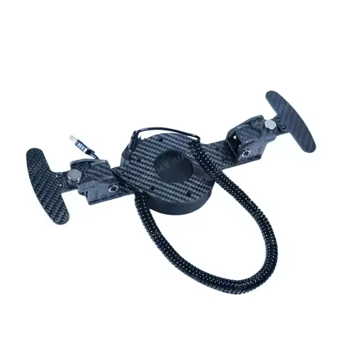 Simracing Paddle Shifters Plug and Play Steering Wheel for PC for MOZA SIMAGIC FANATEC Thrustmaster 