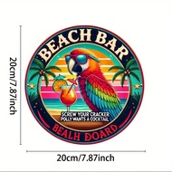 1pc 8 x 8inch 20 x 20cm Outdoor Swimming Pool Decoration Metal Swimming Pool Rules Sign Easy to Inst