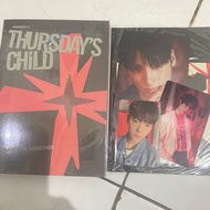 TXT1- TXT THURSDAY'S CHILD HATE END MESS ALBUM + POSTER