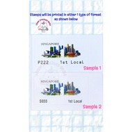 Singpost 1st Local Stamps , Local Mail , Postage Stamps 🇸🇬