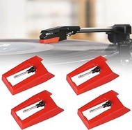 Record Player Needle, 4PCS Universal Turntable Replacement Stylus Needles for most Vinyl Crosley/ION