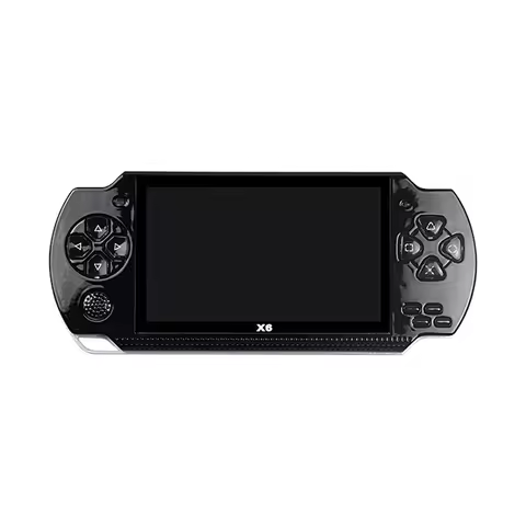 AU58-X6 Handheld Game Console 4.3 Inch Screen Mp4 Player Mp5 Game Player 8Gb Support For Psp Game Ca