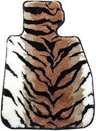 ZERO Floor Mat for Toyota Cresta 2WD H8/9-H13/6 Series 100 Series Animal Cougar TIGER BROWN with Hee