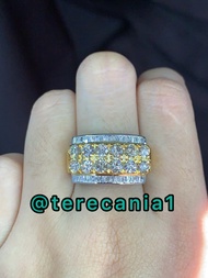 Cincin berlian eropa model fashion Emas : 40% Berat emas : 7.00gram Be