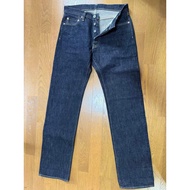 IRON HEART 634S 21oz Extra Heavy Denim Straight Jeans Button Fly Like New