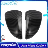 ^eQQ^Car Rearview Mirror Covers Exterior Rearview Mirror Cover 5G0 857 537 E 5G0 857 538 E for Golf 